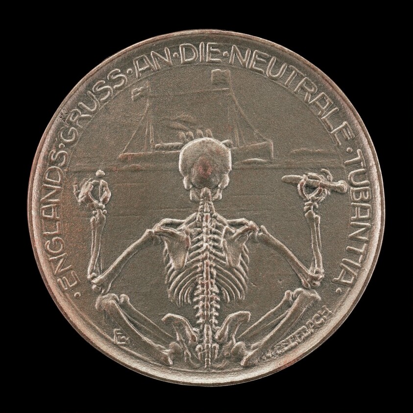 The Torpedoing of the Tubantia [obverse]