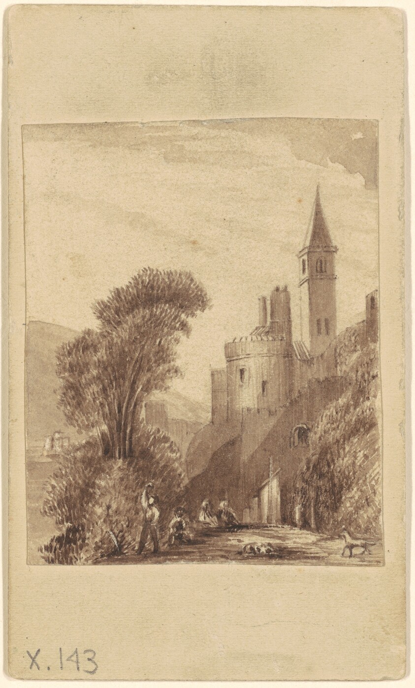 Castle and Figures