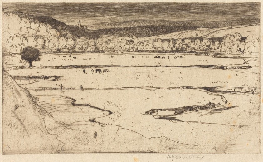 The Windings of the Wye, near Bakewell