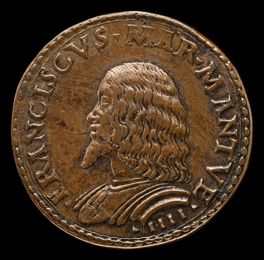 Francesco II Gonzaga, 1466-1519, 4th Marquess of Mantua 1484 [obverse]