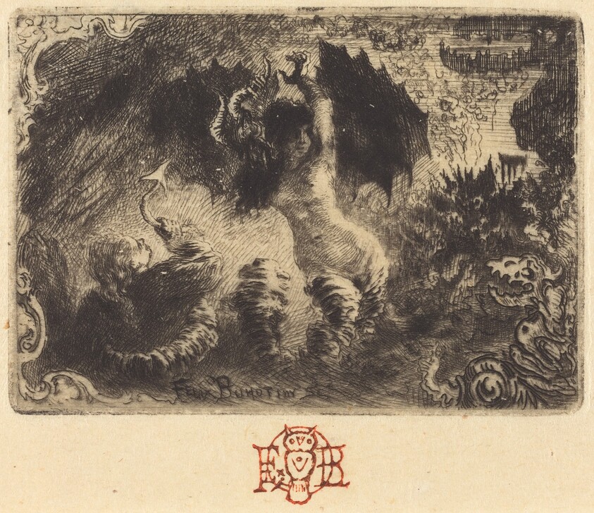 Jacques Cazotte's "Le Diable amoureux" (1st vignette)