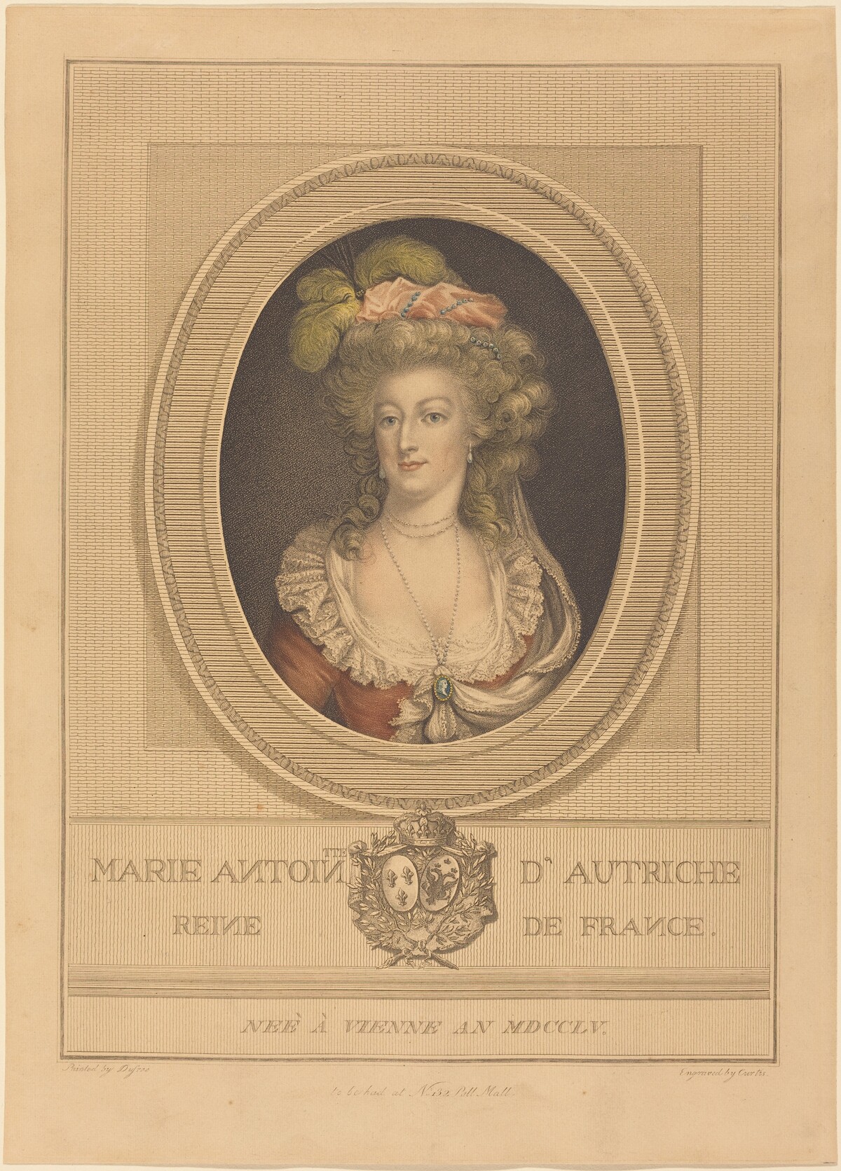 Marie Antoinette d'Autriche Reine de France