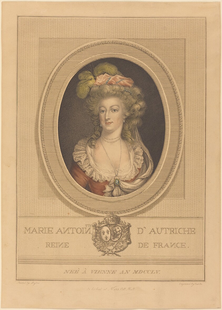 Marie Antoinette d'Autriche Reine de France