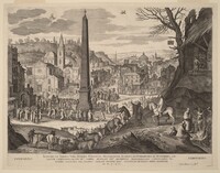 January and February, Aegidius Sadeler II after Paul Bril, 1615