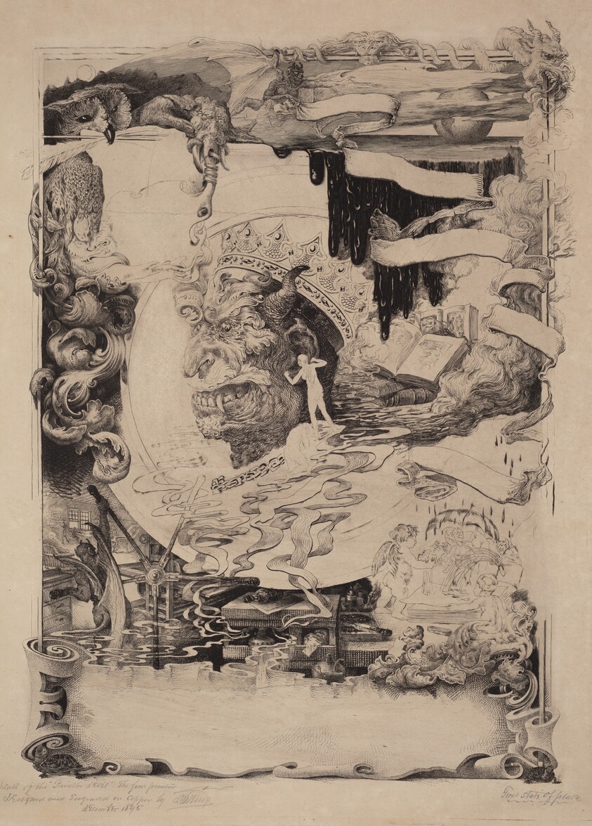 The Bookplate of the Printer's Devil