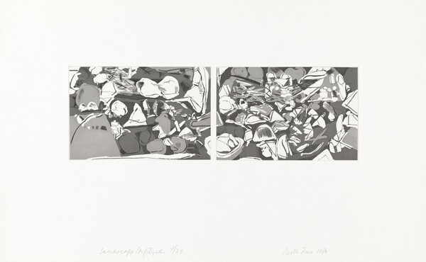 Landscape Diptych