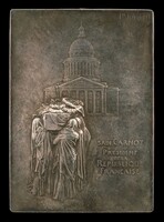 The Body of President Sadi Carnot Borne to the Panthéon [obverse], Louis-Oscar Roty, 1894