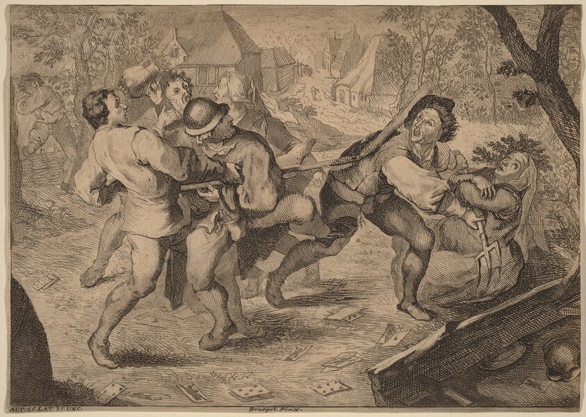 Peasants Fighting