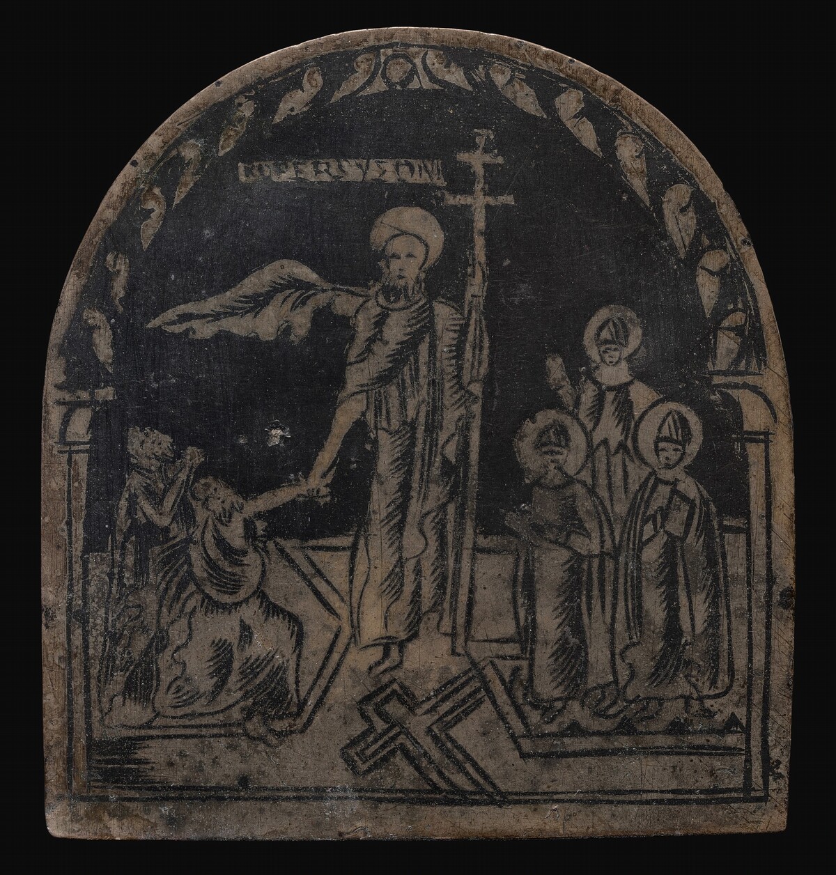 Christ in Limbo with Three Righteous Kings