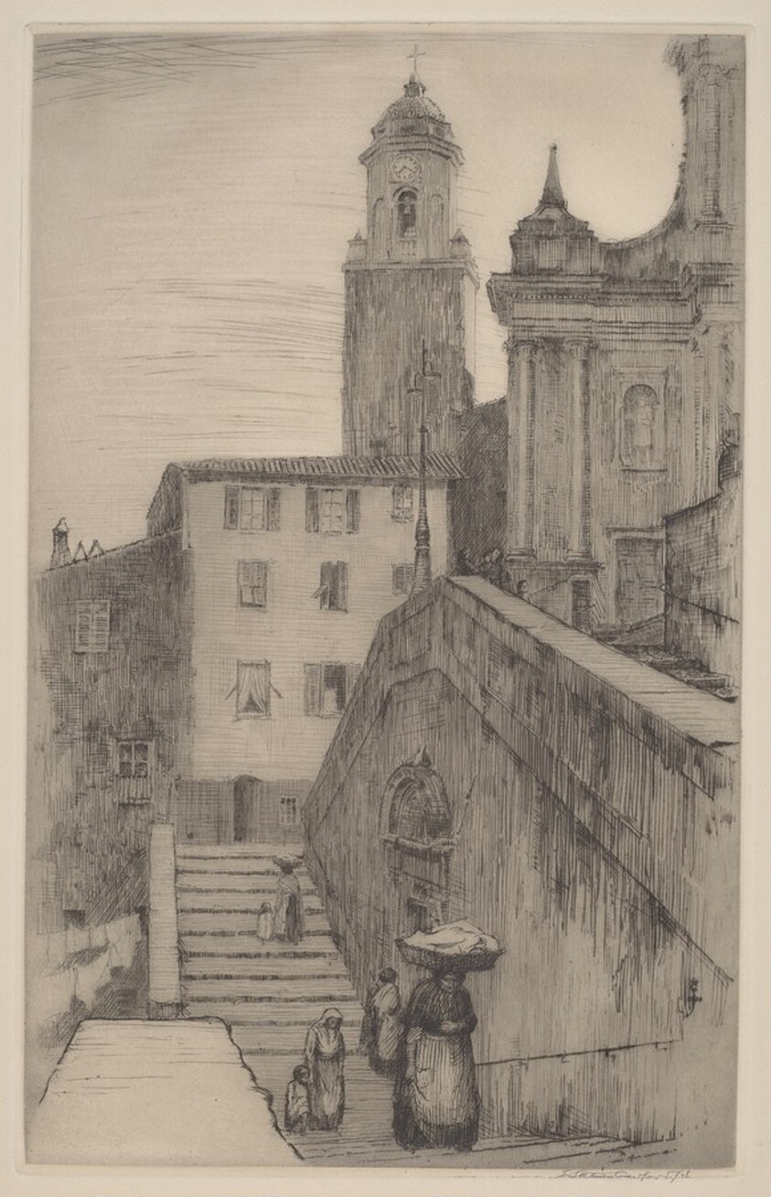 The Stairway, Old Menton
