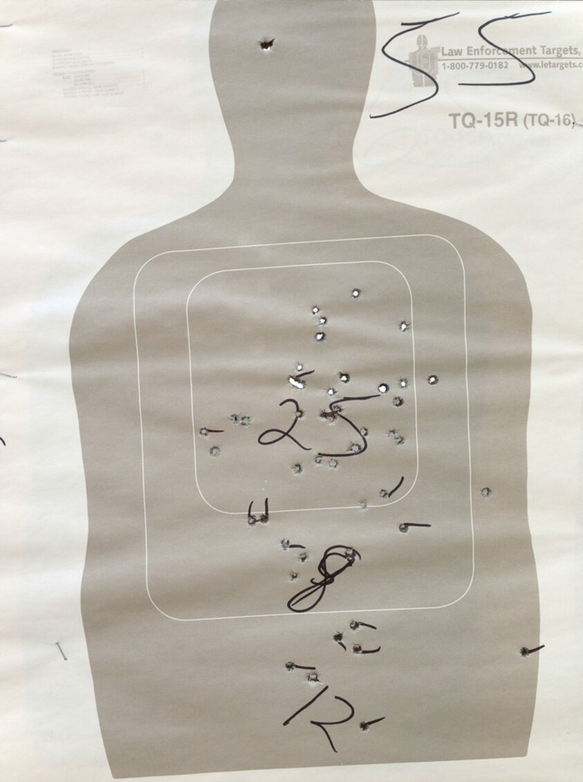 Border Patrol Target #20 Lower Rio Grande National Wildlife Refuge, Texas