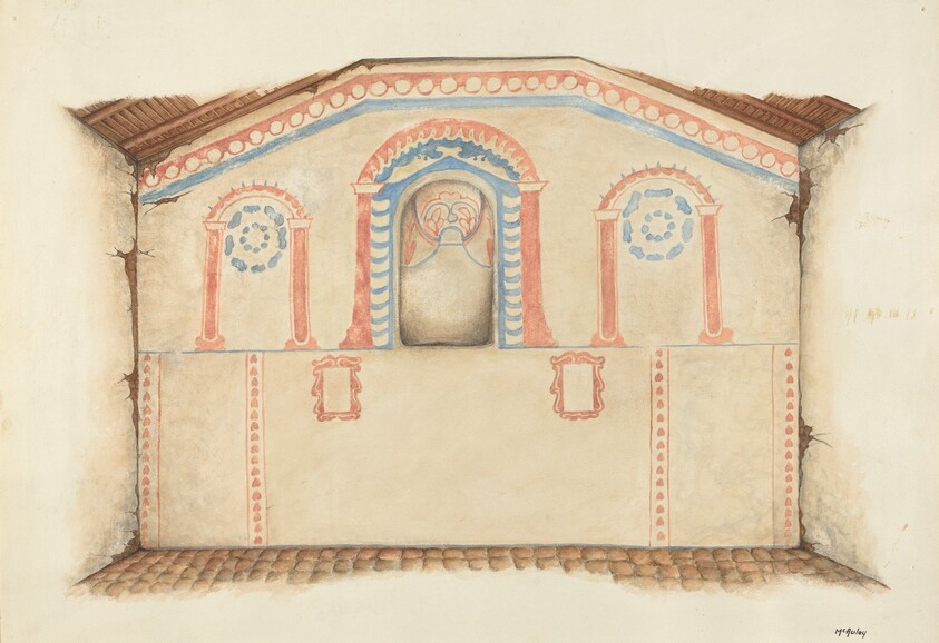 Wall Painting (Reredos)