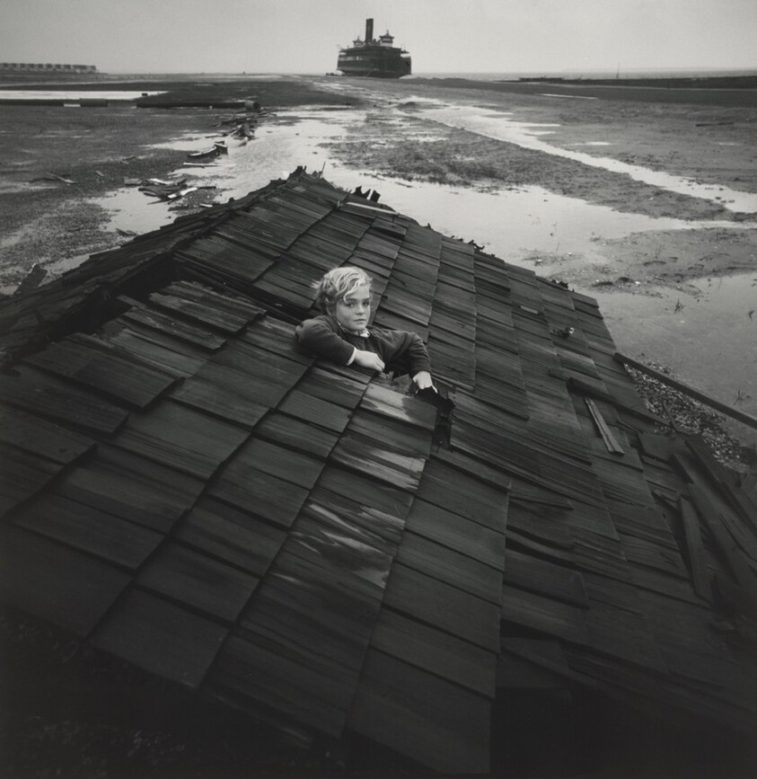 Boy in Flood Dream, Ocean City, New Jersey