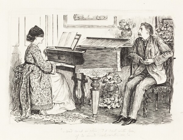 "--And mist or glim, I'd sail with him, if he would sail with me--"