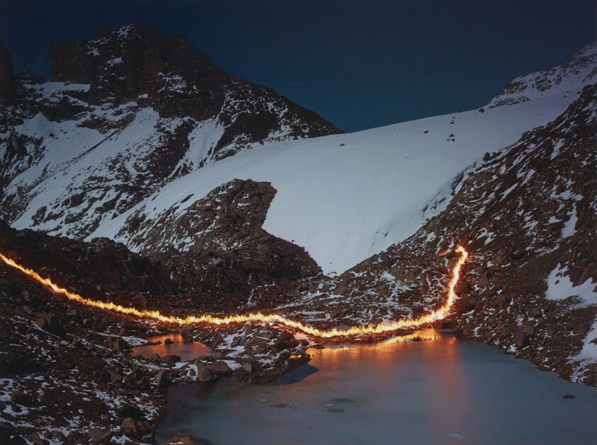 The Lewis Glacier, Mt. Kenya, 1987