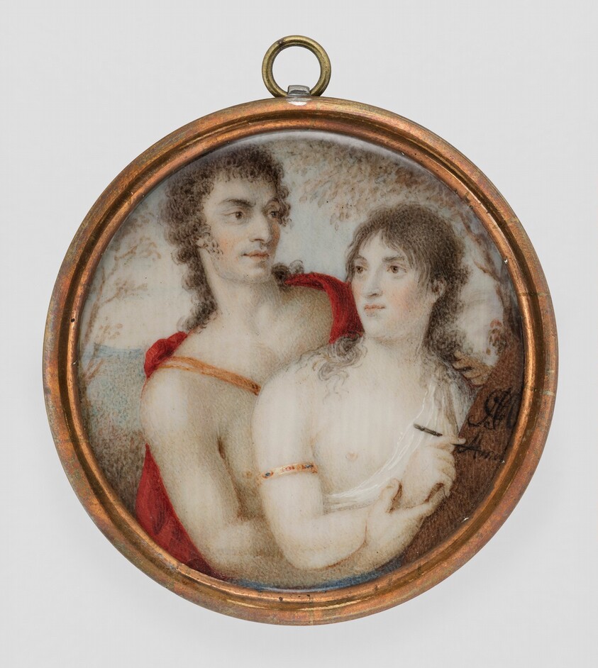 Portrait of a Couple in the Guise of Angelica and Medoro