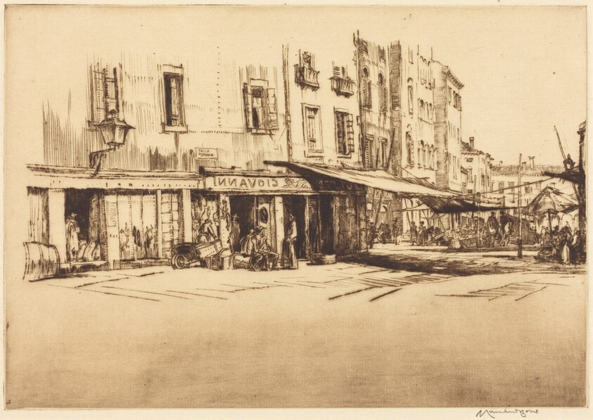 Calle Pescheria, Venice