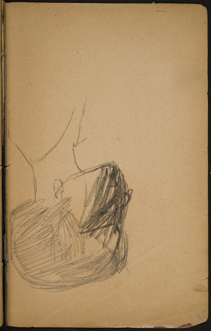 weibliches Profil, Gesicht verworfen (Woman's Profile) [p. 87]