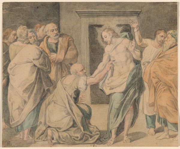 Christ with Doubting Thomas and the Apostles