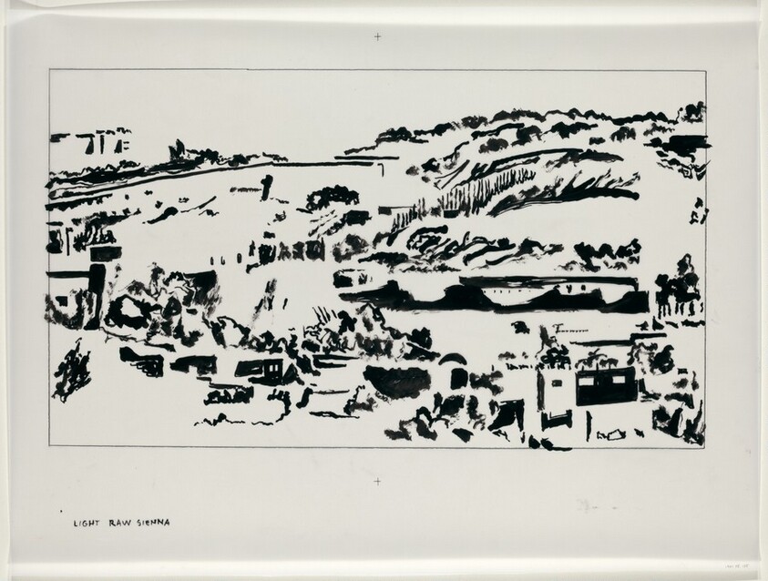 Drawing for "Jerusalem, Temple Mount"