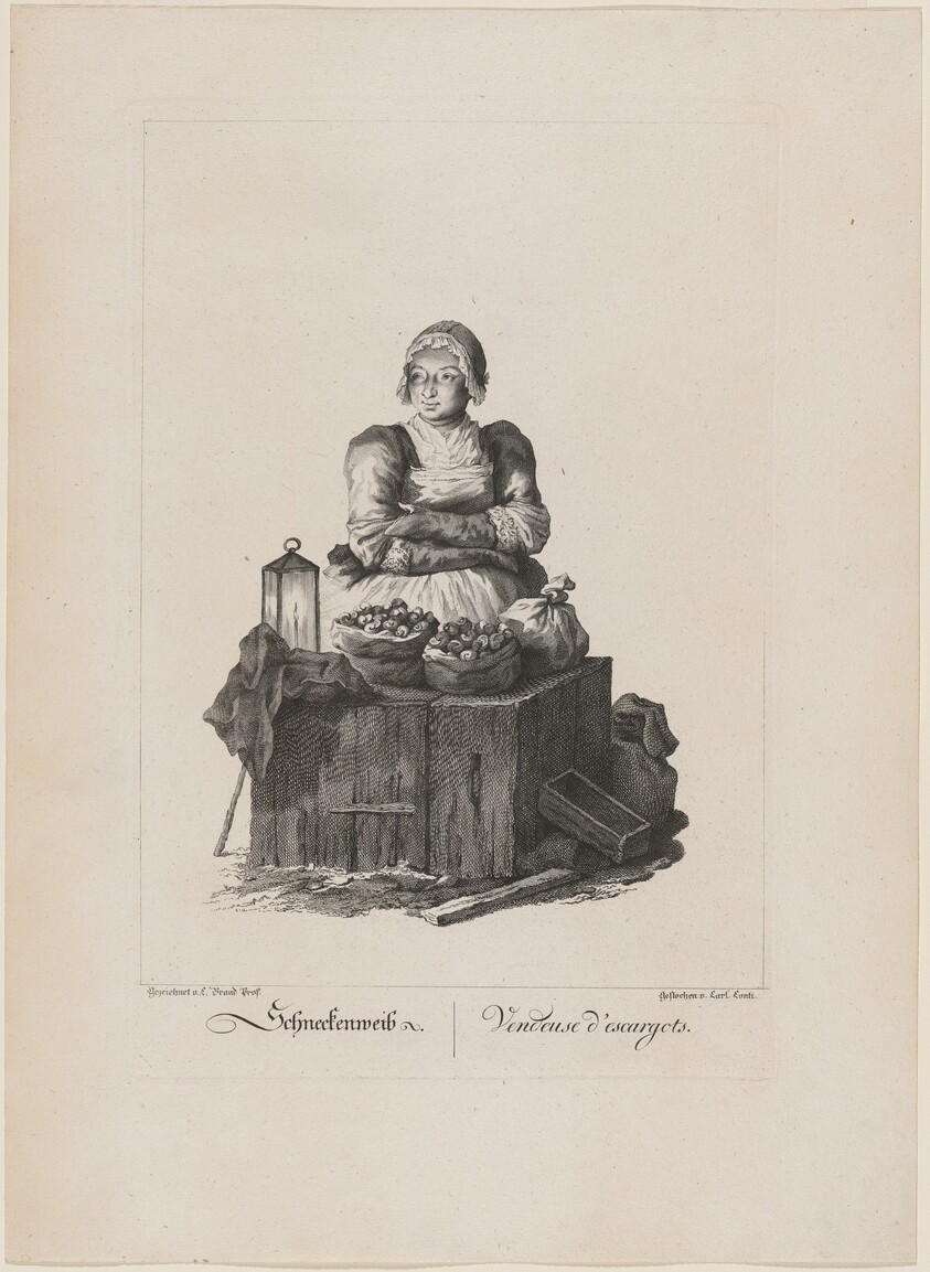 Schneckenweib (Snail Seller)