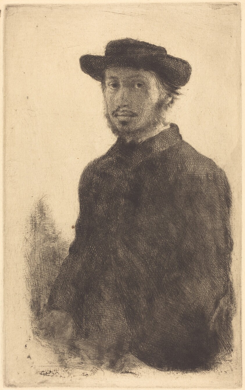 Self-Portrait (Edgar Degas, par lui-même)
