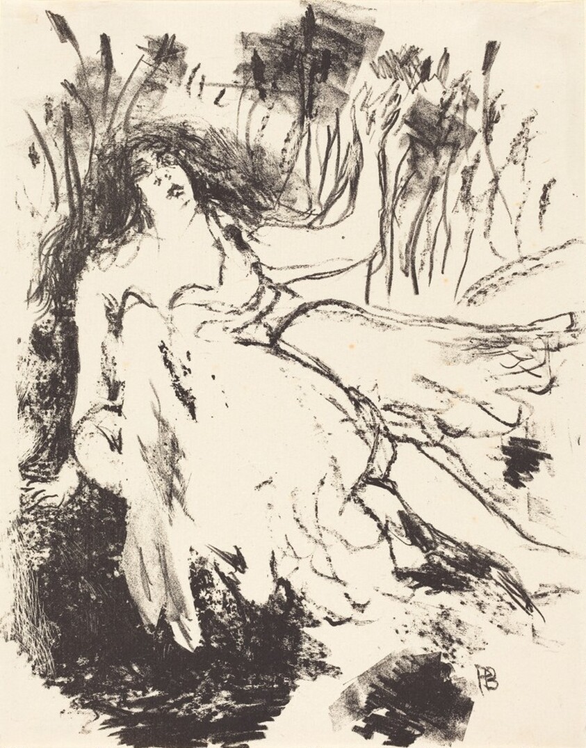 From "Le crepuscule des nymphes" (illustration, page 17)