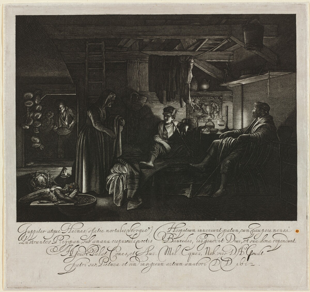 Jupiter and Mercury in the House of Philemon and Baucis