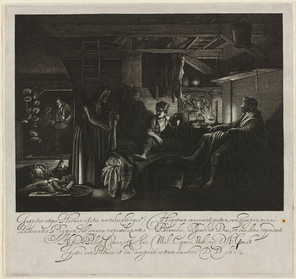 Jupiter and Mercury in the House of Philemon and Baucis