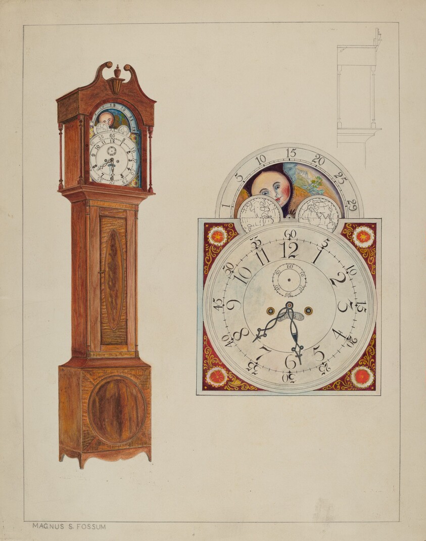 "Grandfather" Clock