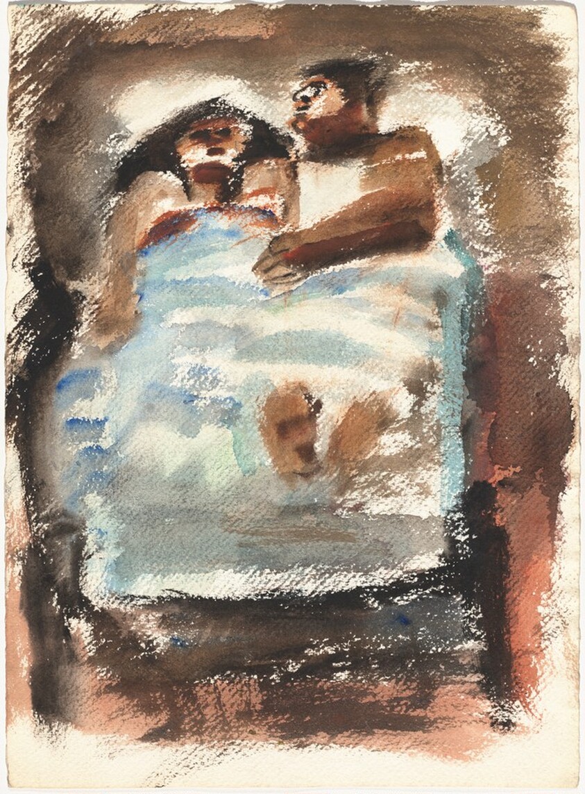 Couple in Bed [verso]