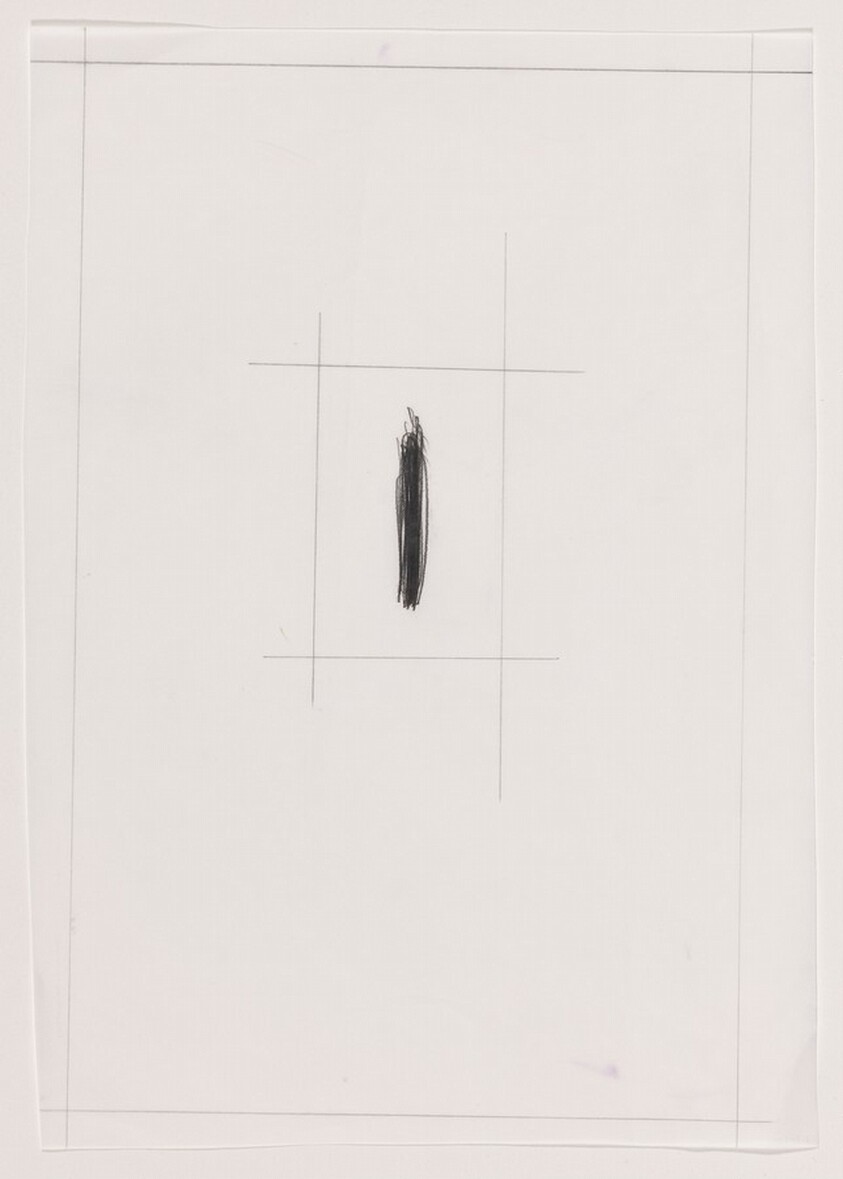 Finger Lines (Yellow) [preparatory drawing]