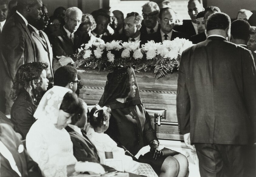 Title from caption on object: “Martin Luther King's Funeral”