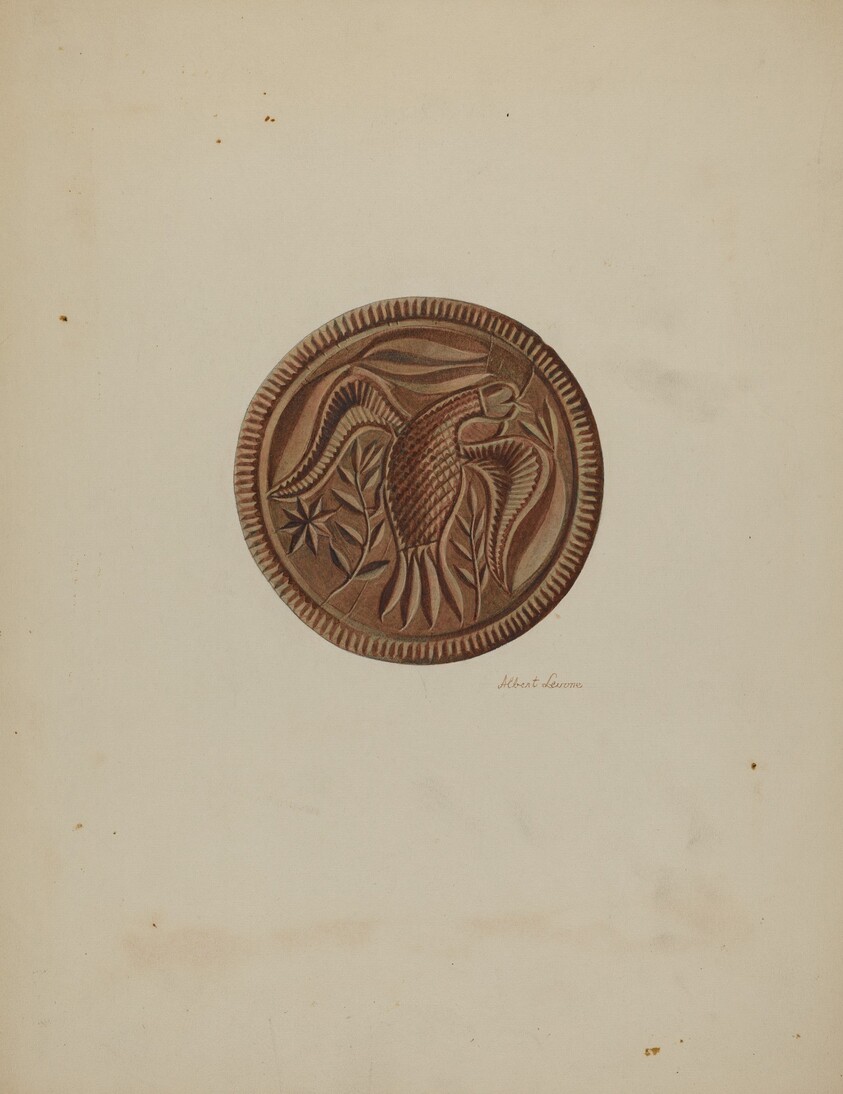 Pa. German Butter Mold