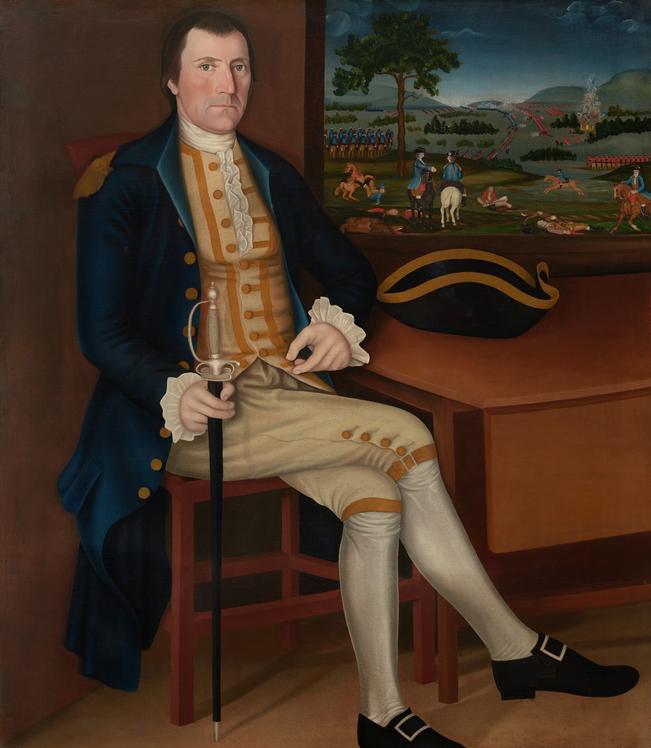 Captain Samuel Chandler, Winthrop Chandler, c. 1780