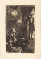 Iza Sleeping (Le Sommeil d'Iza), Albert Besnard, 1885