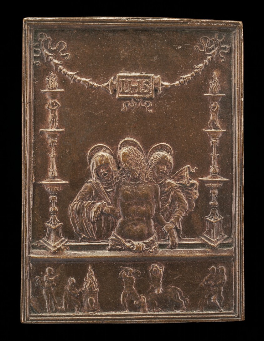 Dead Christ Supported by the Virgin and Saint John