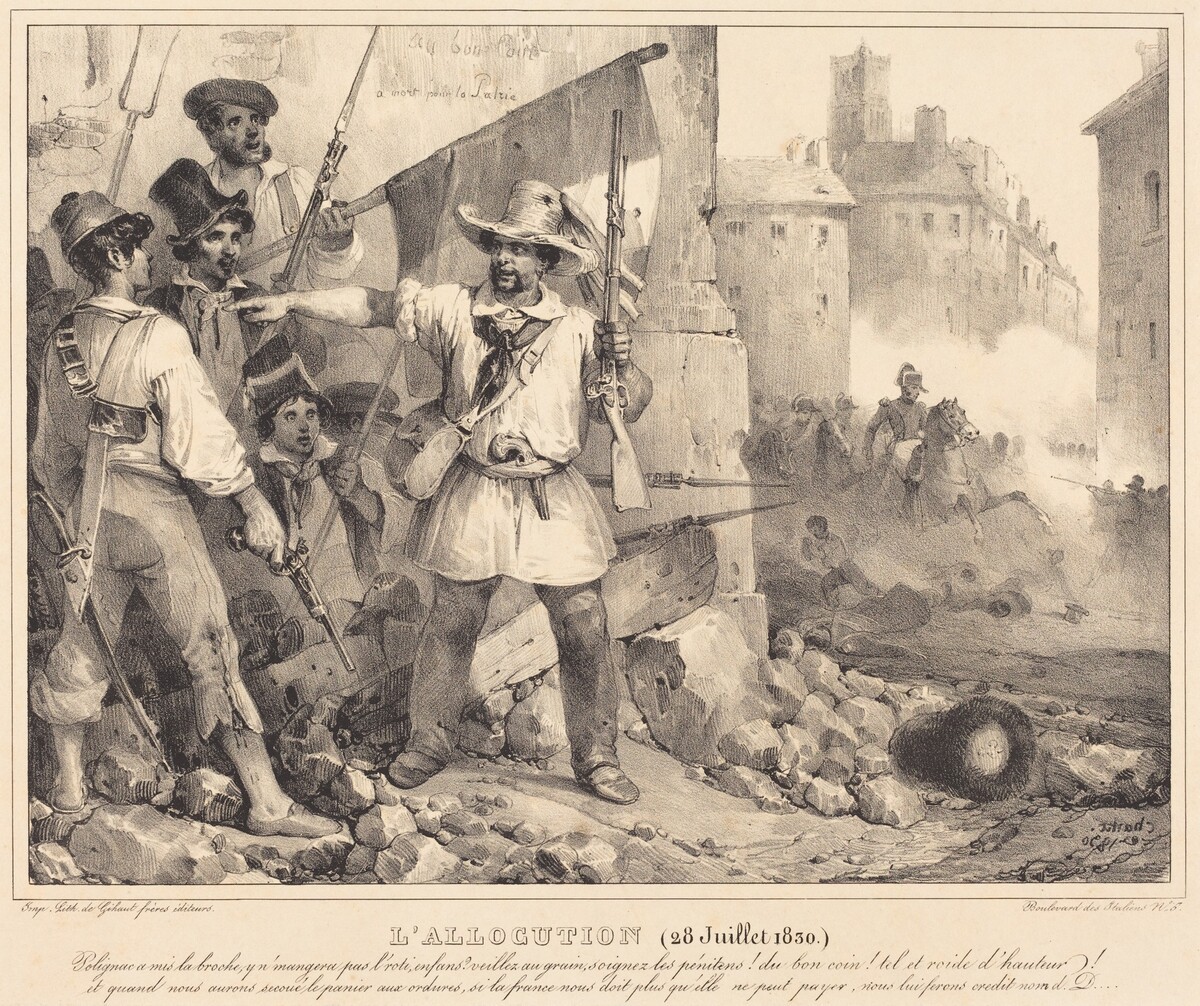 L'Allocution, 20 juillet, 1830