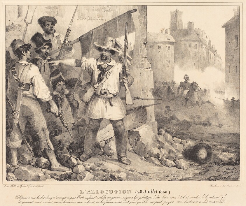 L'Allocution, 20 juillet, 1830