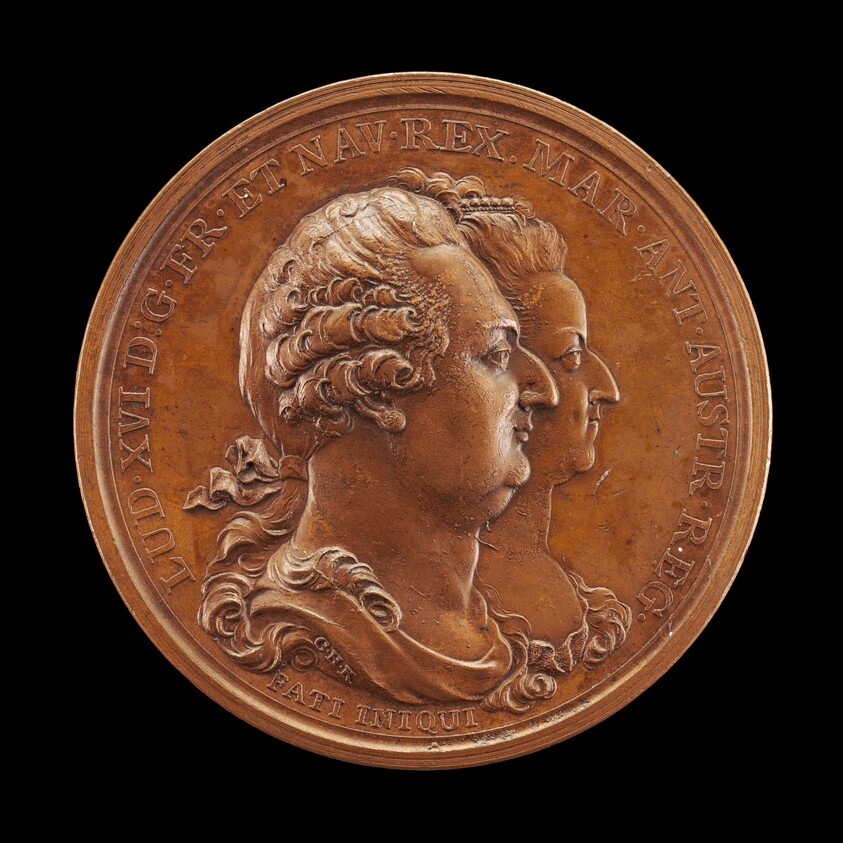 Commemoration of Marie-Antoinette: Louis XVI and Marie-Antoinette [obverse]