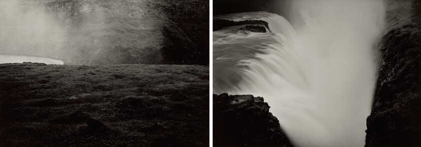 A Premonitional Work, Message to Timothy H. O’Sullivan, Gullfoss (Golden Falls), Iceland