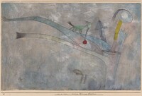 Grüne Pflanzen Blutlaus (Green Plant-Blood-Louse), Paul Klee, 1924