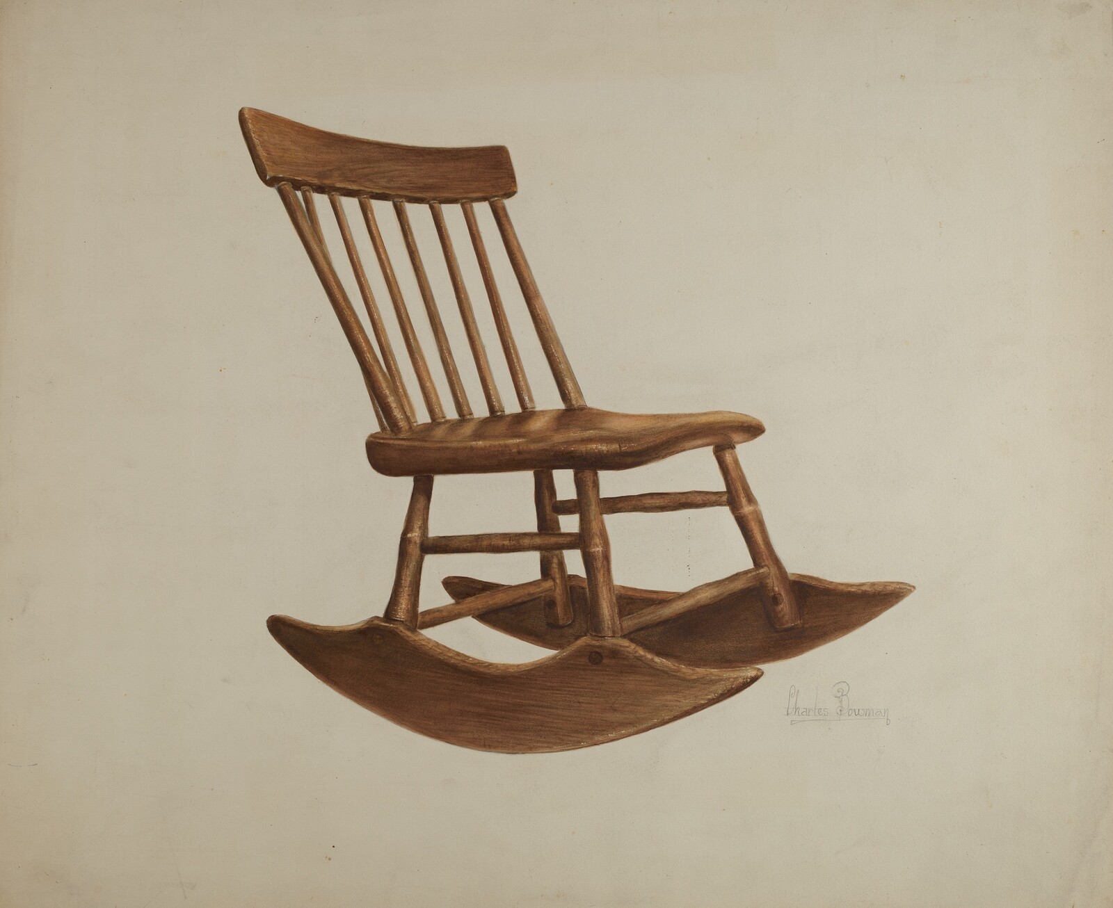 Chair, Charles Bowman, c. 1936