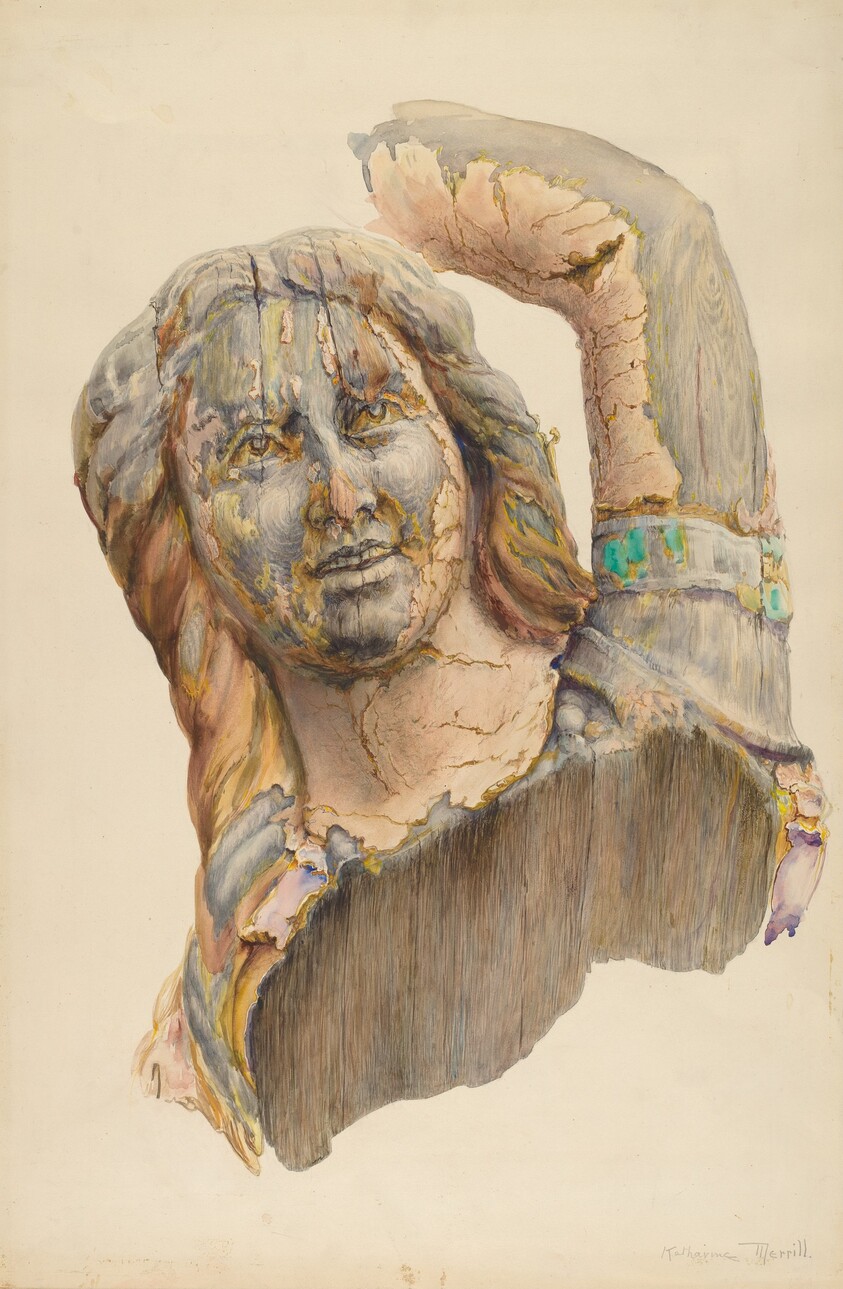 Circus Wagon Figure: Dancing Girl