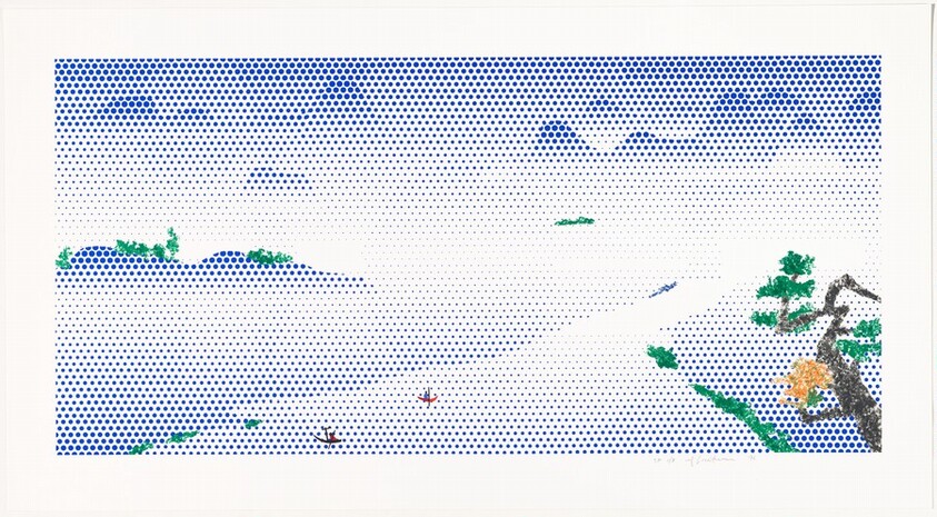 Landscape with Boats