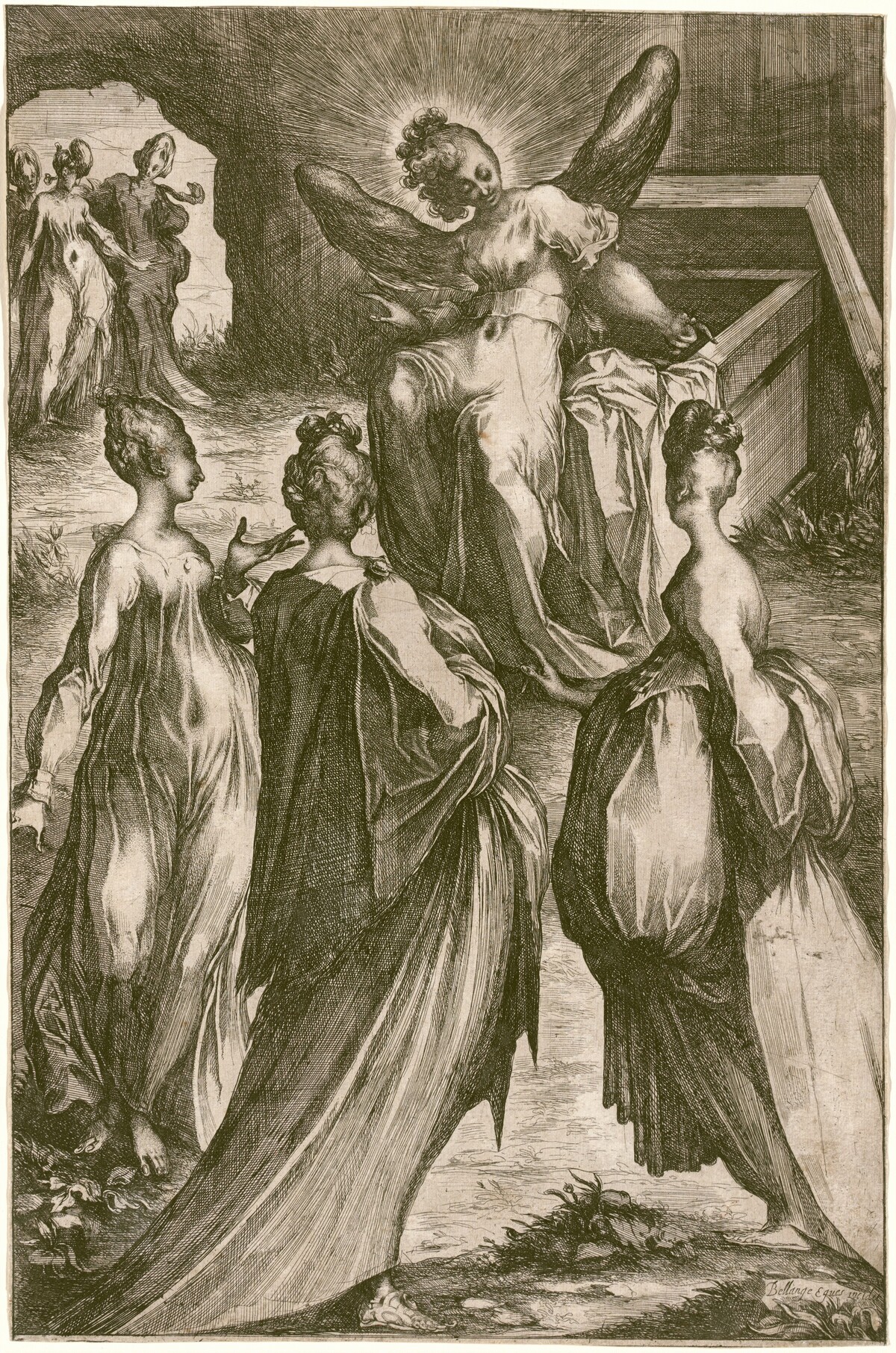 The Three Marys at the Tomb