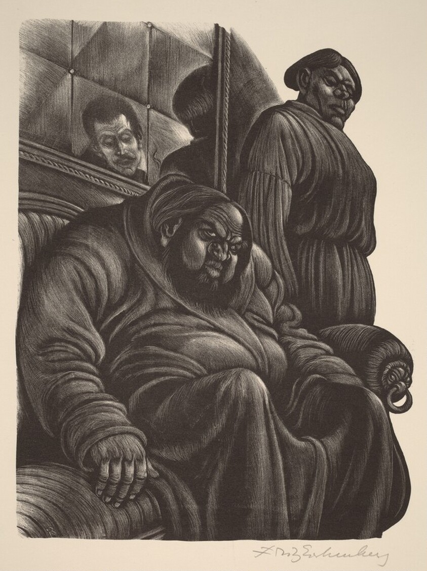 Old Samsonov (Book VIII: Mitya, facing p.288)