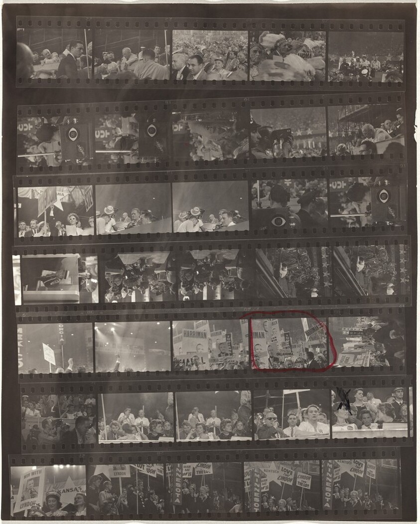 Harry Truman, Robert, Ethel, Eunice and Pat Kennedy--Convention 12