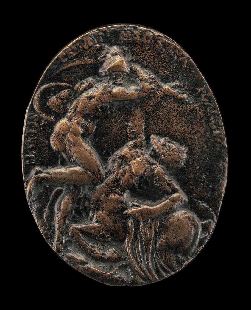 Mars Battling the Constellation Centaurus [reverse]