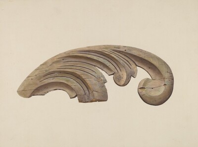 Wood Carving - Scroll
